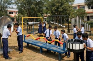 How Do Sound, Wave and Motion Models in a Science Park Explain Scientific Principles?