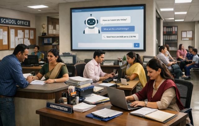 How AI Chatbots Help Schools Handle School Administration?