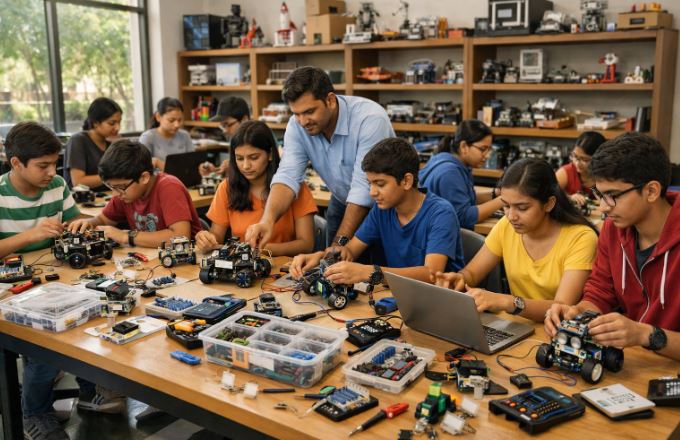 How Do Robotics Labs Benefit School Students?
